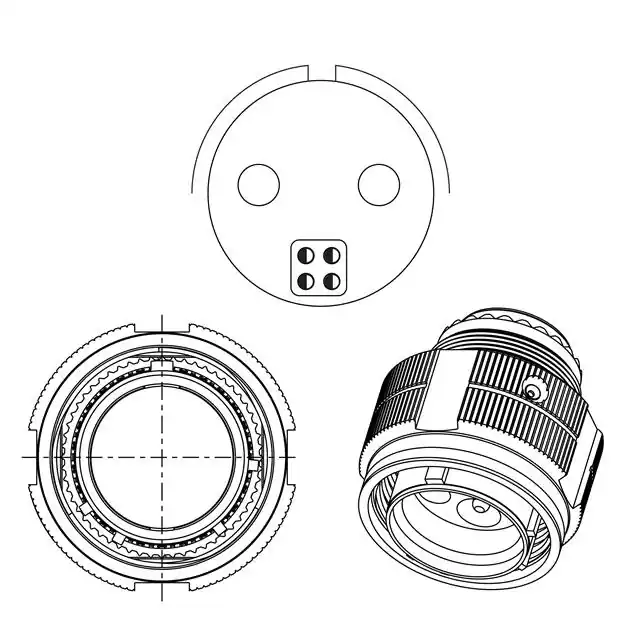 HV06RF25-56P Amphenol Aerospace Operations  Circular Connector Assemblies